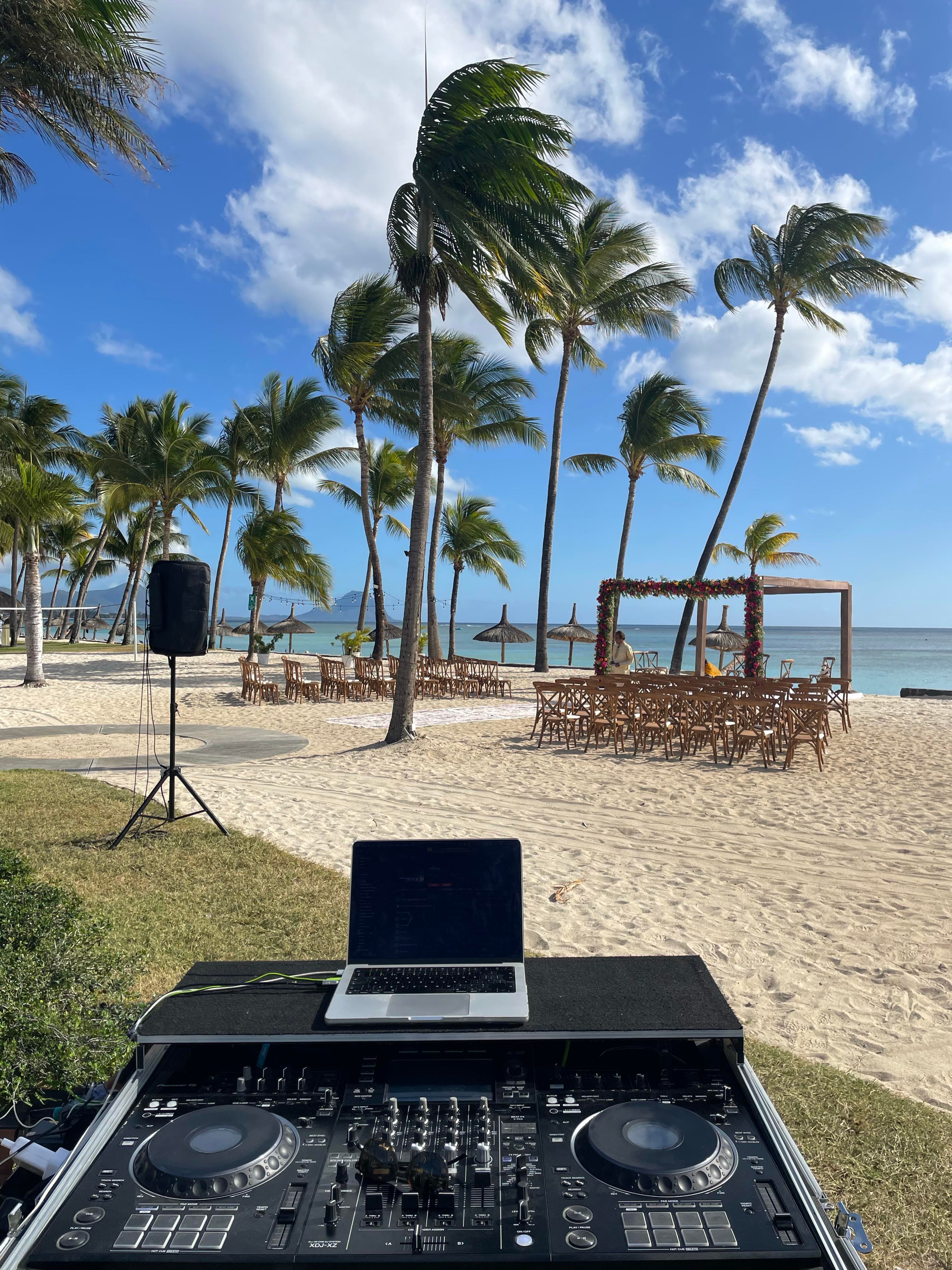 Destination wedding DJ - Mauritius
