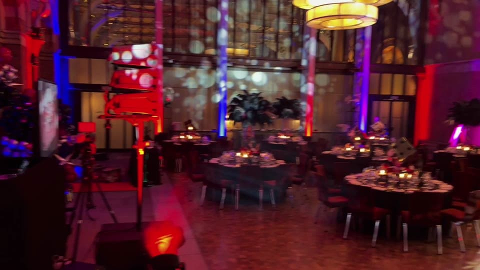 Hansom Hall before Daniel's Bar Mitzvah